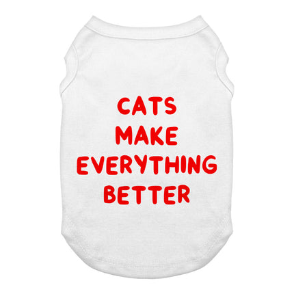 Cool Funny Dog Tank - Funny Cat Quote Dog T-Shirt - Cute Dog Clothing