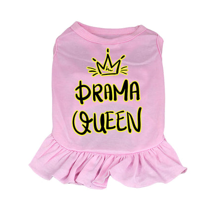 Drama Queen Dog Sundress - Funny Dog Dress Shirt - Themed Dog Clothing