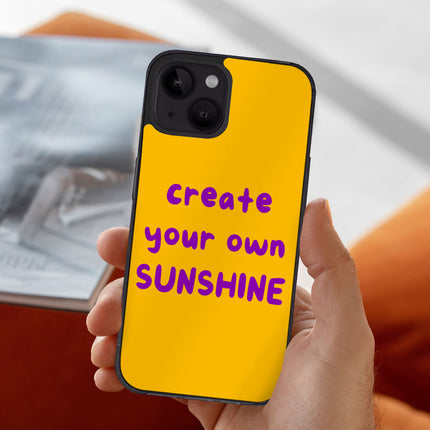 Sunshine iPhone 14 Case - Cute Phone Case for iPhone 14 - Printed iPhone 14 Case
