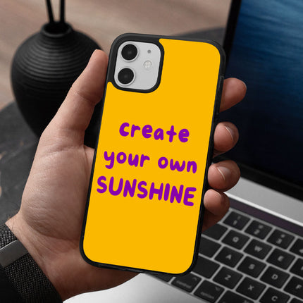 Sunshine iPhone 12 Case - Cute Phone Case for iPhone 12 - Printed iPhone 12 Case