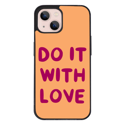 Cute Quote iPhone 13 Mini Case - Love Phone Case for iPhone 13 Mini - Kawaii iPhone 13 Mini Case