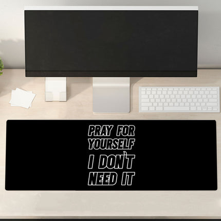 Cool Design Desk Mat - Quote Desk Pad - Printed Laptop Desk Mat