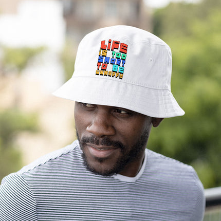 Life is Too Short Bucket Hat - Cool Hat - Best Design Bucket Hat