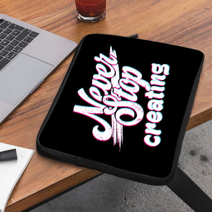 Inspirational Dell 16" Two-Sided Sleeve - Graphic Laptop Sleeve - Quote Laptop Sleeve with Zipper