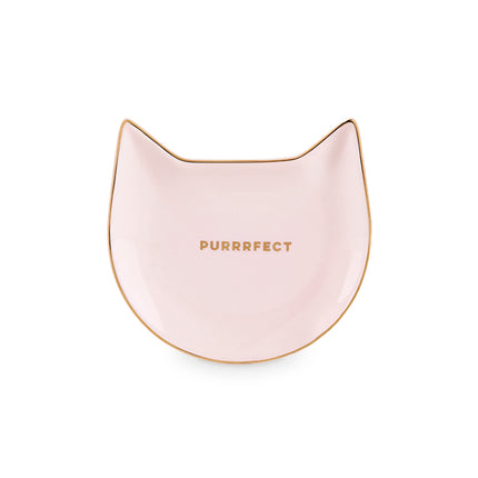 Purrrfect: Pink Cat Tea Tray