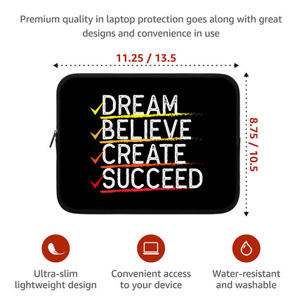 Motivational iPad Sleeve - Best Design Tablet Sleeve - Cool Carrying Case