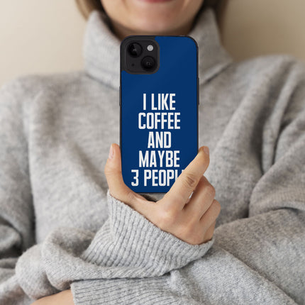 I Like Coffee iPhone 14 Plus Case - Sarcastic Phone Case for iPhone 14 Plus - Printed iPhone 14 Plus Case