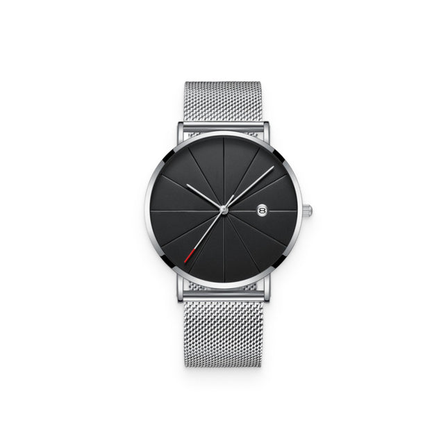 Minimalistic Mesh Strap Watch