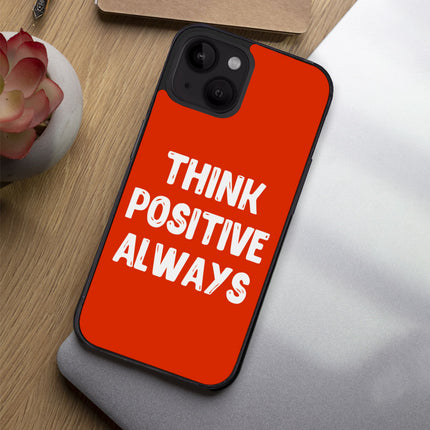 Think Positive iPhone 14 Plus Case - Cool Phone Case for iPhone 14 Plus - Best Print iPhone 14 Plus Case