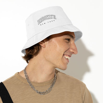 New York Themed Bucket Hat - America Hat - Art Bucket Hat