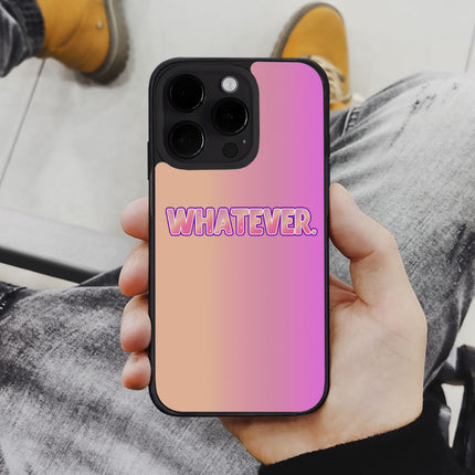 Whatever iPhone 14 Pro Case - Trendy Phone Case for iPhone 14 Pro - Best Design iPhone 14 Pro Case