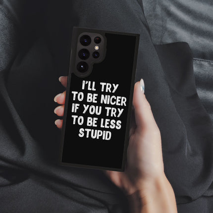 Sarcastic Samsung S22 Ultra Phone Case - Funny Quote Phone Case for Samsung S22 Ultra - Best Design Samsung S22 Ultra Phone Case