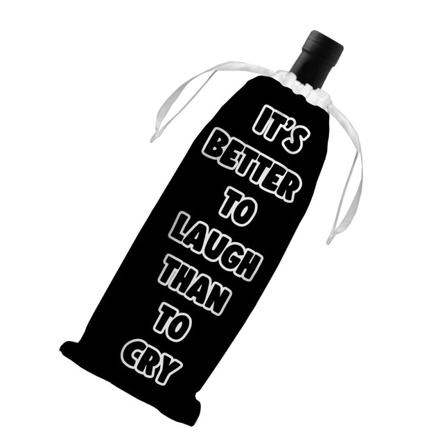Cool Print Wine Tote Bag - Inspirational Wine Tote Bag - Cool Graphic Wine Tote Bag