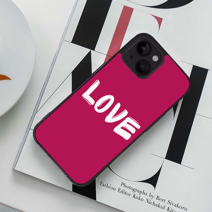 Love iPhone 14 Case - Kawaii Phone Case for iPhone 14 - Cute iPhone 14 Case