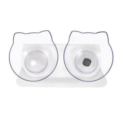 Non-Slip Cat Bowls with Raised Stand
