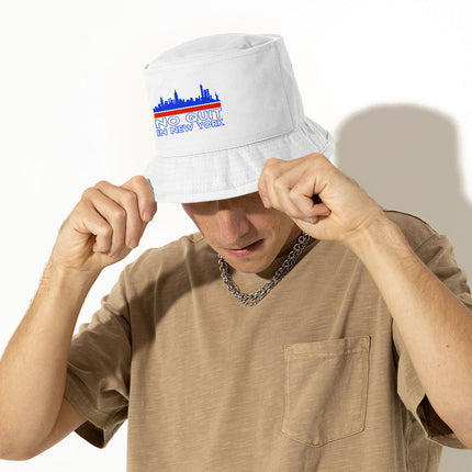 Cityscape Design Bucket Hat - Print Hat - Colorful Bucket Hat