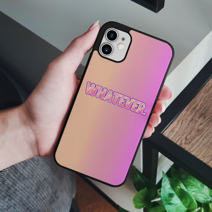 Whatever iPhone 12 Case - Trendy Phone Case for iPhone 12 - Best Design iPhone 12 Case
