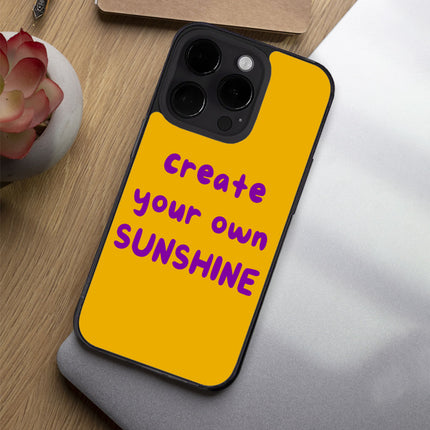 Sunshine iPhone 14 Pro Case - Cute Phone Case for iPhone 14 Pro - Printed iPhone 14 Pro Case
