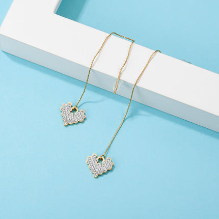 Gold Drop Earrings