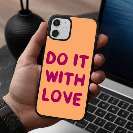 Cute Quote iPhone 12 Case - Love Phone Case for iPhone 12 - Kawaii iPhone 12 Case