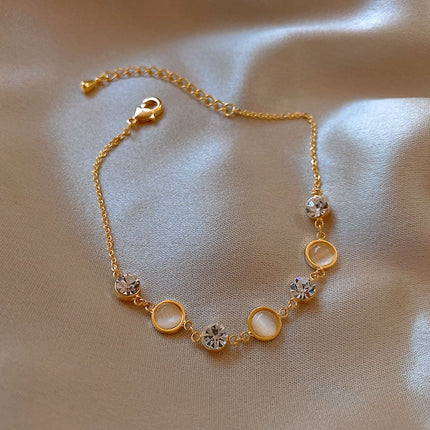 Opals Adjustable Bracelet