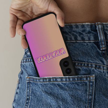 Whatever Samsung S22 Phone Case - Trendy Phone Case for Samsung S22 - Best Design Samsung S22 Phone Case