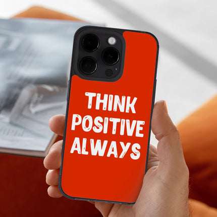 Think Positive iPhone 14 Pro Max Case - Cool Phone Case for iPhone 14 Pro Max - Best Print iPhone 14 Pro Max Case