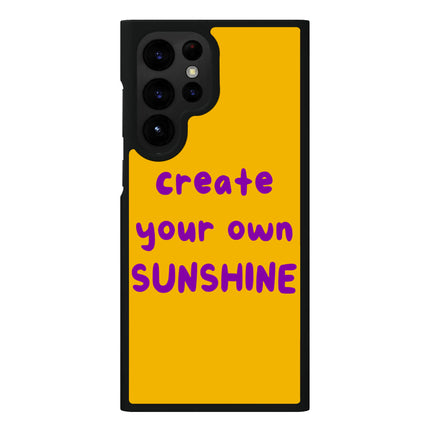 Sunshine Samsung S22 Ultra Phone Case - Cute Phone Case for Samsung S22 Ultra - Printed Samsung S22 Ultra Phone Case