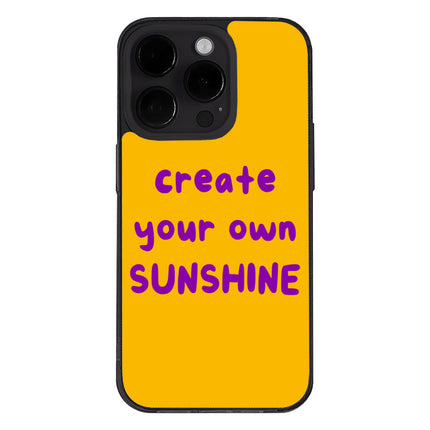 Sunshine iPhone 14 Pro Case - Cute Phone Case for iPhone 14 Pro - Printed iPhone 14 Pro Case