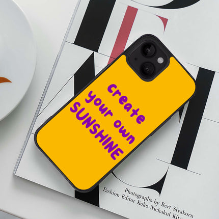 Sunshine iPhone 14 Case - Cute Phone Case for iPhone 14 - Printed iPhone 14 Case