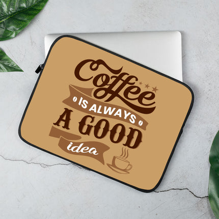 Coffee MacBook Pro 14" Two-Sided Sleeve - Creative Laptop Sleeve - Themed MacBook Sleeve