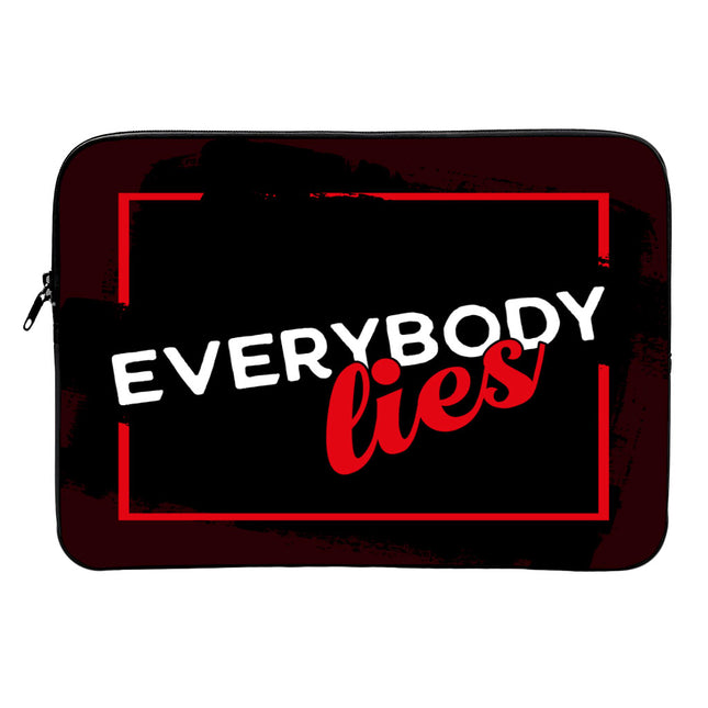 Everybody Lies MacBook Air 14" Sleeve - Printed Laptop Sleeve - Trendy MacBook Sleeve