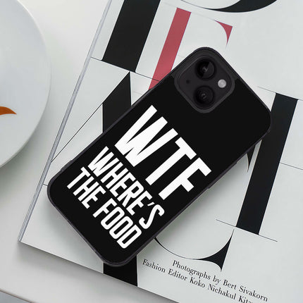 WTF iPhone 14 Case - Funny Design Phone Case for iPhone 14 - Cool Trendy iPhone 14 Case