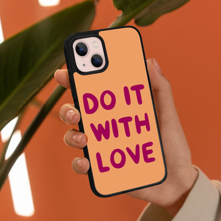 Cute Quote iPhone 13 Mini Case - Love Phone Case for iPhone 13 Mini - Kawaii iPhone 13 Mini Case