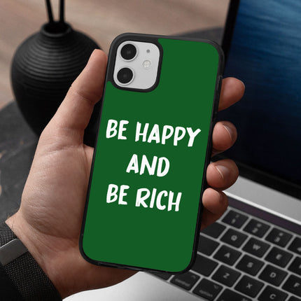 Be Happy iPhone 12 Case - Positive Phone Case for iPhone 12 - Themed iPhone 12 Case