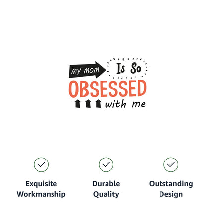 My Mom Is So Obsessed With Me Dog Denim Jacket - Art Dog Denim Coat - Unique Dog Clothing