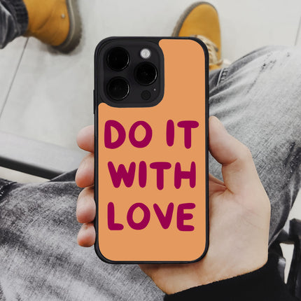 Cute Quote iPhone 14 Pro Case - Love Phone Case for iPhone 14 Pro - Kawaii iPhone 14 Pro Case