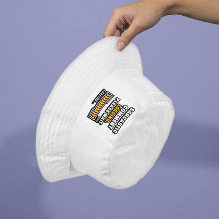 Sarcastic Comment Loading Please Wait Bucket Hat - Funny Hat - Quote Bucket Hat