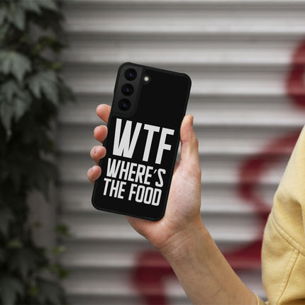 WTF Samsung S22 Phone Case - Funny Design Phone Case for Samsung S22 - Cool Trendy Samsung S22 Phone Case