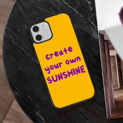 Sunshine iPhone 12 Case - Cute Phone Case for iPhone 12 - Printed iPhone 12 Case