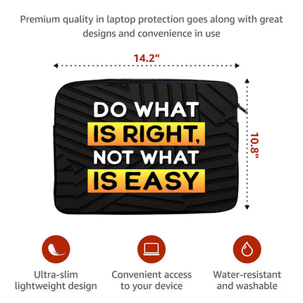 Motivational MacBook Pro 14" Sleeve - Quote Laptop Sleeve - Best Design MacBook Sleeve