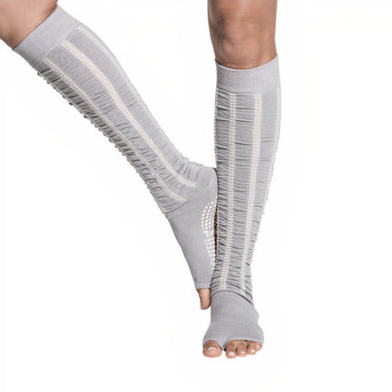 Knee High Socks In Grey