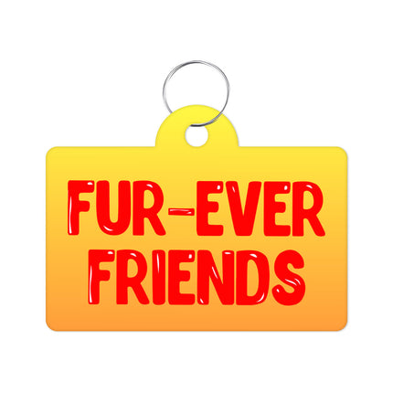 Cute Kawaii Pet ID Tag - Trendy Pet Tag - Printed Pet ID Tag
