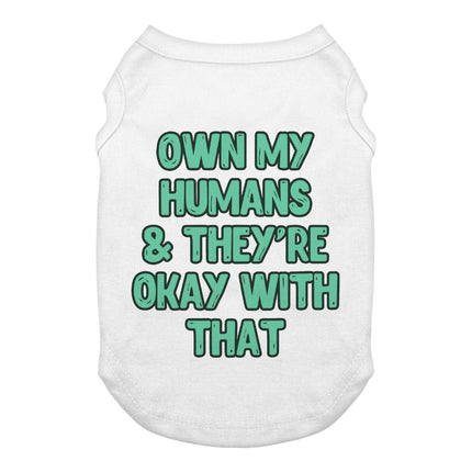 Funny Dog Tank - Printed Dog T-Shirt - Cool Dog Clothing