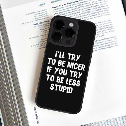 Sarcastic iPhone 14 Pro Max Case - Funny Quote Phone Case for iPhone 14 Pro Max - Best Design iPhone 14 Pro Max Case