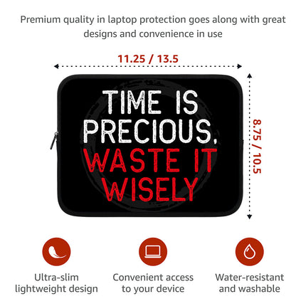 Printed Quote iPad Sleeve - Cool Tablet Sleeve - Trendy Carrying Case