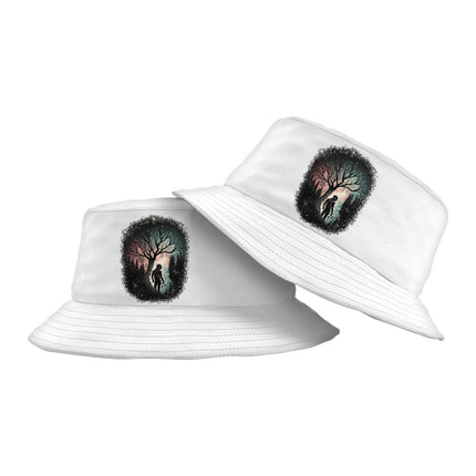 Cool Graphic Bucket Hat - Astronaut Hat - Tree Bucket Hat