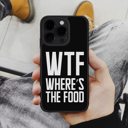 WTF iPhone 14 Pro Case - Funny Design Phone Case for iPhone 14 Pro - Cool Trendy iPhone 14 Pro Case