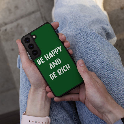 Be Happy Samsung S22 Plus Phone Case - Positive Phone Case for Samsung S22 Plus - Themed Samsung S22 Plus Phone Case