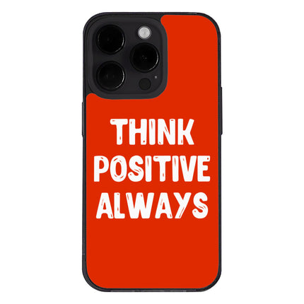 Think Positive iPhone 14 Pro Max Case - Cool Phone Case for iPhone 14 Pro Max - Best Print iPhone 14 Pro Max Case